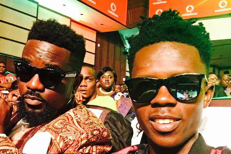 Sarkodie and Strongman at the VGMA