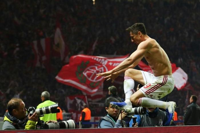Robert Lewandowski helped Bayern Munich to a 3-0 win over RB Leipzig in the German Cup final on Saturday