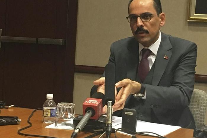 Ibrahim Kalin, the spokesman for Turkish President Recep Tayyip Erdogan, tells reporters that Ankara is expecting another waiver on US sanctions against Iran