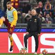 Roma captain Daniele De Rossi warms up prior to the Champions League first-leg match against Porto in Rome
