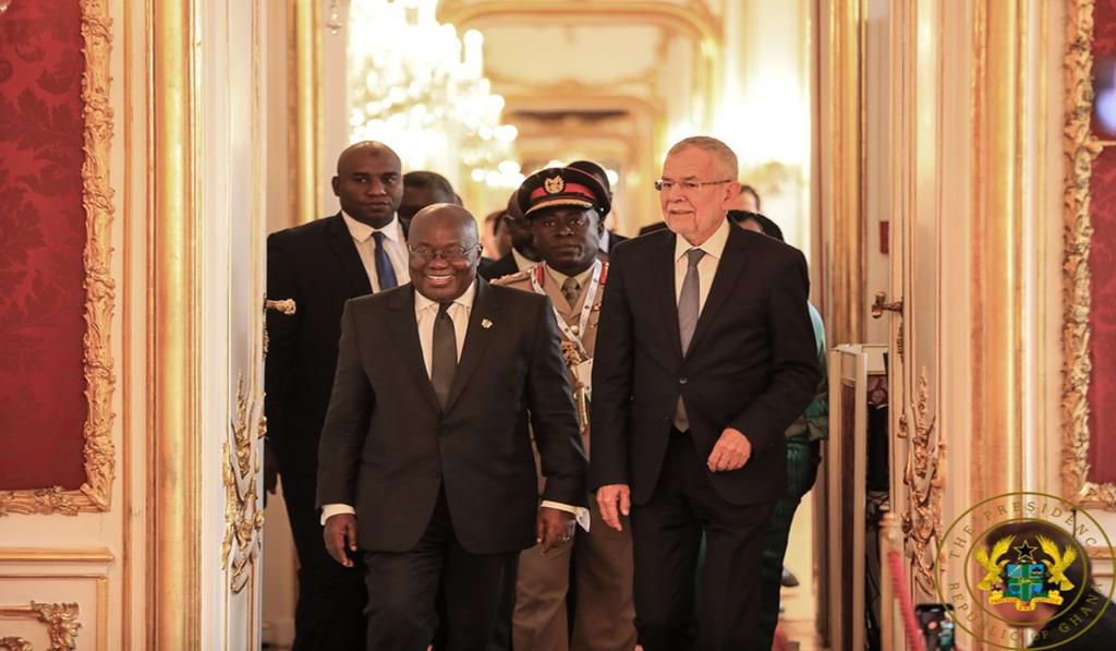 Akufo Addo in Austria