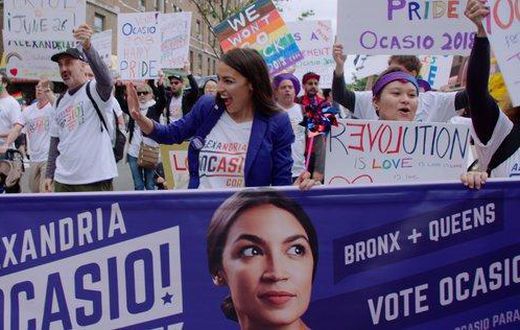 How Alexandria Ocasio-cortez's triumph, 'ugly crying' and all, was captured
