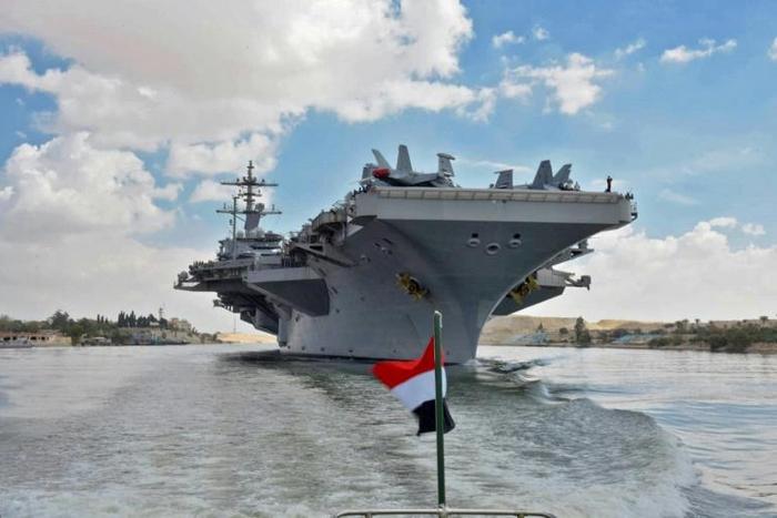 Washington said its deployment of the USS Abraham Lincoln strike group was in response to "troubling and escalatory indications" from Iran