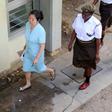 Yang Fenglan (centre), seen here as she entered court at the start of her trial in 2016, has been dubbed the 'Ivory Queen' for her role in trafficking