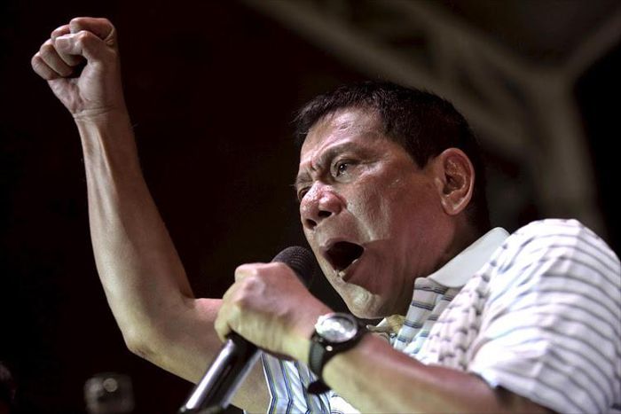 Philippines president brags about penis size and sexual prowess, says women run away from him