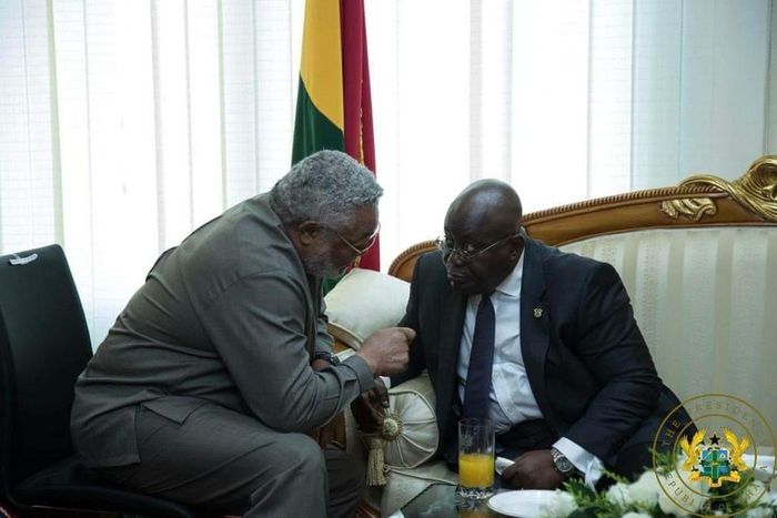 JJ Rawlings and President Akufo-Addo