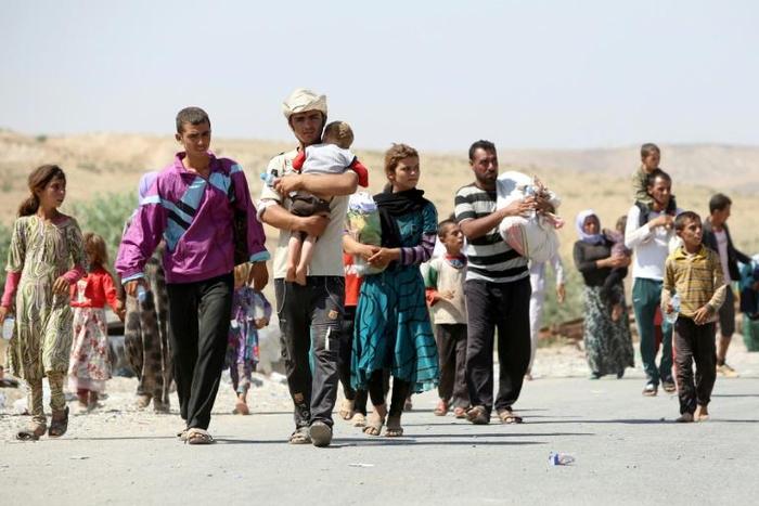 The Yazidi community, mainly found in northern Iraq, were forced to flee when IS attacked them, destroying their ancient way of life and culture