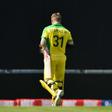 Taunts: Australia's David Warner walked off to boos from the crowd after being dismissed for 43 in a World Cup warm-up match against England in Southampton on Saturday