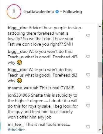 SM fans angry with Shatta Wale
