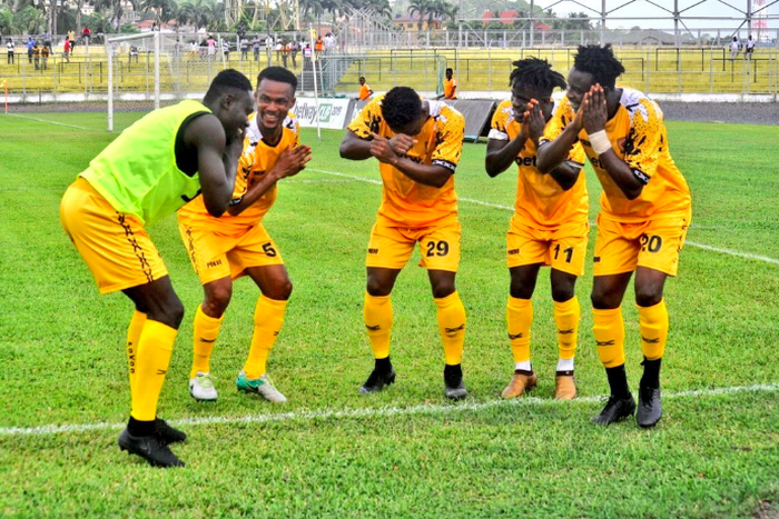 Ashantigold emerged winners of the Ashanti Regional derby against Kumasi Asante Kotoko.