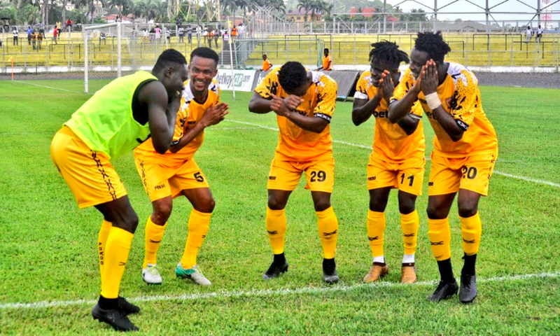 Ashantigold emerged winners of the Ashanti Regional derby against Kumasi Asante Kotoko.