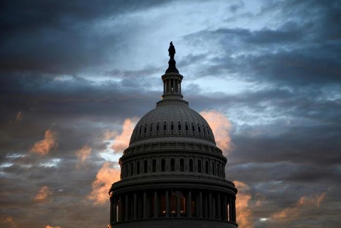 The Capitol building in Washington, where US President Donald Trump will deliver his state of the union speech