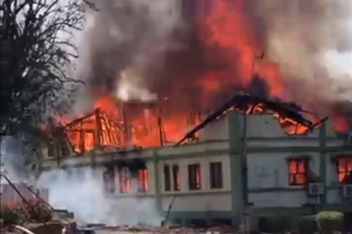 Devastating fire guts Land Valuation office in Sekondi