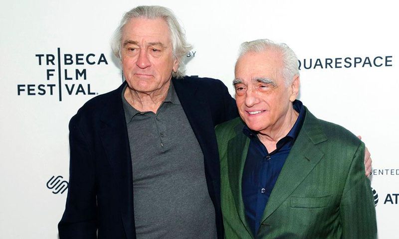 Scorsese and De Niro talk 'The Irishman,' and DiCaprio is in the audience