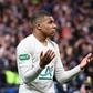 PSG's Kylian Mbappe was sent off for a rash challange in the French Cup final