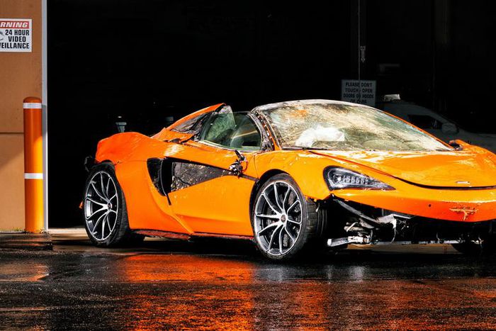 How to Drive a Supercar Off a Hillside