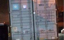 Container suspected to be carrying firearms at Tema Port