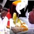 Resurrected man eats food prepared for his own funeral (Video)