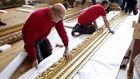 How to Move a Masterpiece? If It's This Big, Very Carefully