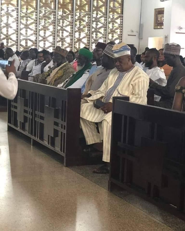 Chief Imam visits Christ the King church as part of his 100 years birthday thanks giving