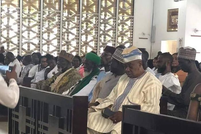 Chief Imam visits Christ the King church as part of his 100 years birthday thanks giving