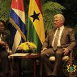 President Nana Akufo-Addo and President Miguel Diaz-Canel