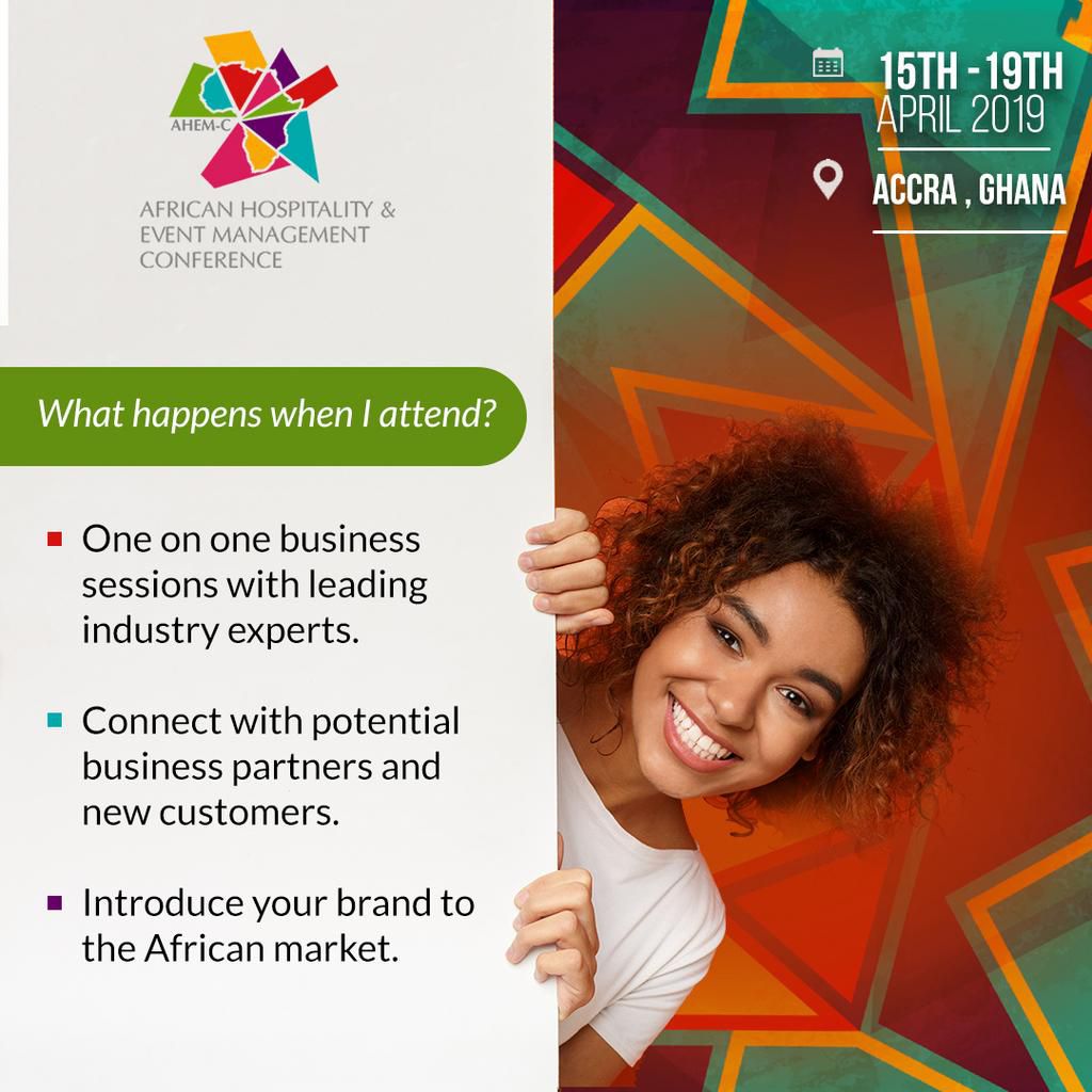 African Hospitality & Event Management Conference 2019 - What you're in for