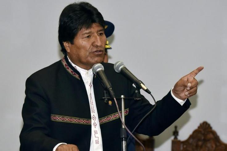 Opposition members are seeking a nationwide protest against Bolivian President Evo Morales' reelection run