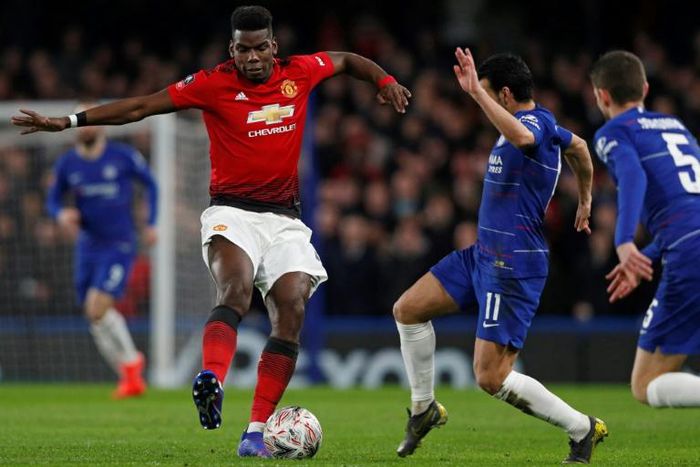 Paul Pogba was Manchester United's driving force in their win at Chelsea