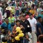 Tens of thousands of people a day cross the Simon Bolivar International Bridge between Venezuela and Colombia