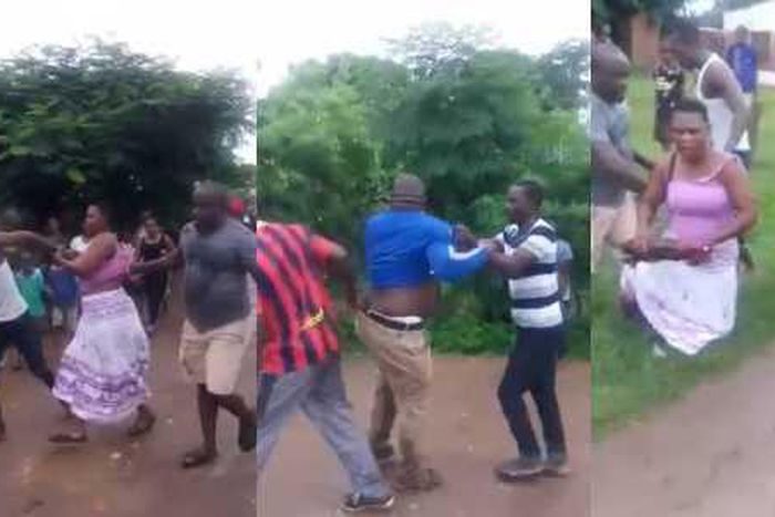 Husband catches adulterous wife red-handed cheating and all hell breaks loose (Video)
