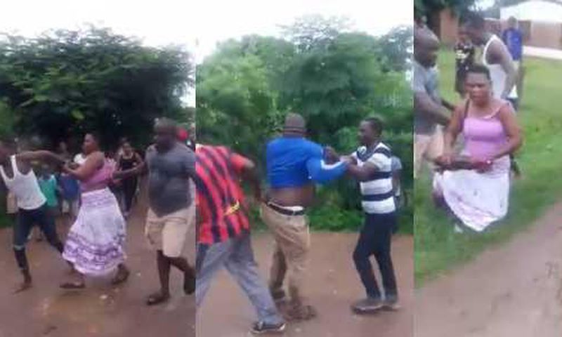 Husband catches adulterous wife red-handed cheating and all hell breaks loose (Video)