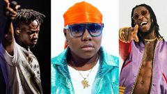 Mr Eazi, Teni and Burna Boy