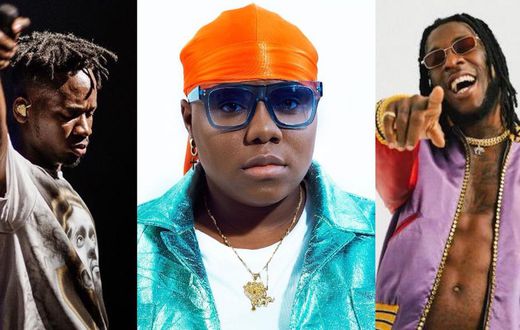 Mr Eazi, Teni and Burna Boy