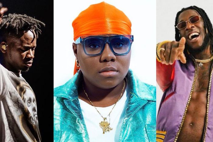 Mr Eazi, Teni and Burna Boy
