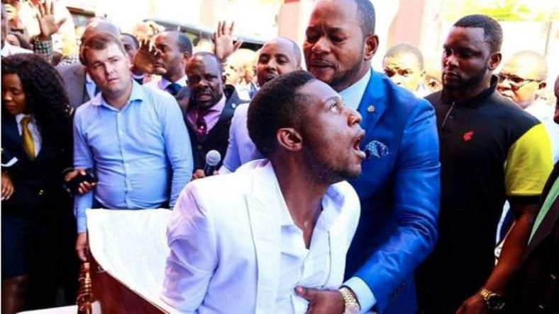 Pastor Lukau allegedly resurrecting a dead man