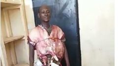 Police arrest smart thief wearing stolen goat meat under his dress to avoid being caught (video)