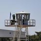 UN peacekeepers observe the Quneitra border crossing with Syria in the Israeli annexed-Golan Heights