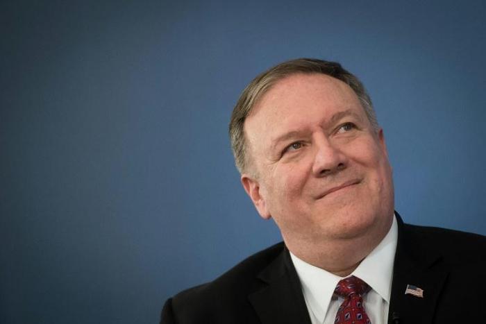 US Secretary of State Mike Pompeo says sanctions will remain on Russia until it returns control of Crimea to Ukraine