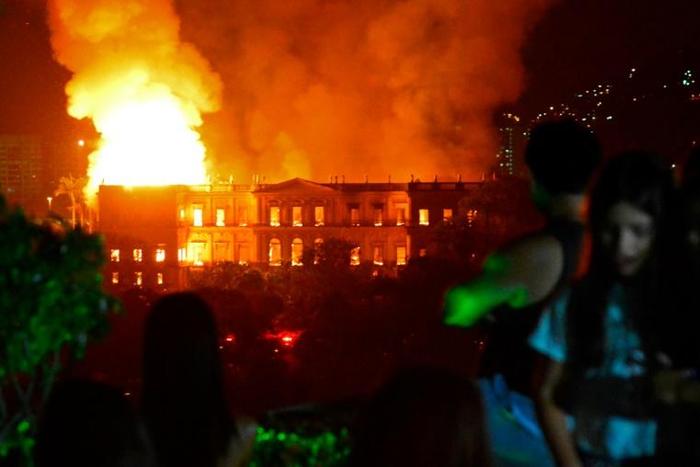 After the September 2 fire ripped through the four-story former imperial palace, Brazil's education ministry released the equivalent of $2.5 million for emergency works