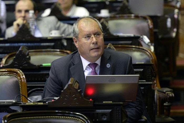 Authorities in Argentina say they do not think the killing of lawmaker Hector Olivares, pictured in an undated photo, was politically motivated
