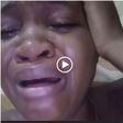 Nigerian woman weeps bitterly over next four years 'hardship' under president Buhari