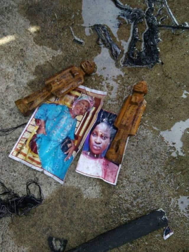 Offshore worker discovers lady’s charm over husband and mother-in-law placed in the sea (video/photos)