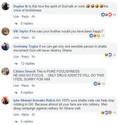 SM fans angry with Shatta Wale