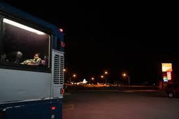 1,600 miles, 85 hours A migrant family takes a greyhound across America