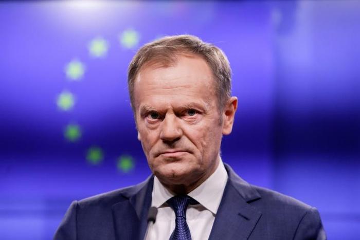 Tusk echoed French President Emmanuel Macron's warnings about foreign meddling and backed his call for a European renaissance