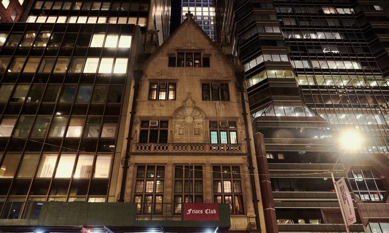 At the Friars Club, When the Laughter Stopped