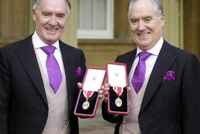 According to the latest rich list published by The Sunday Times, the twins are the 17th richest people in Britain
