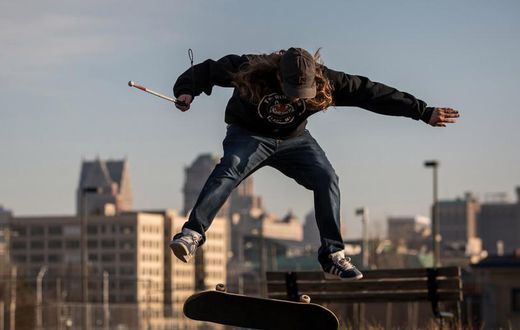 This Blind Skateboarder Has Serious Skills