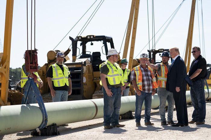 As Biden Woos Labor, Trump Uses a Twitter Barrage to Stake His Own Claim